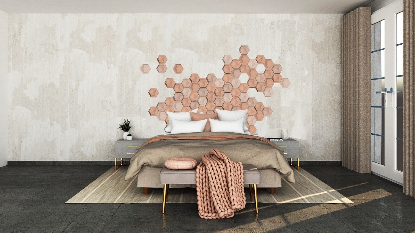 Artepiso Andes Feature Wall Bedroom Headboard