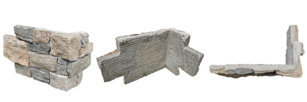 Interloc Natural Stone Veneer Corner Panels from Instone