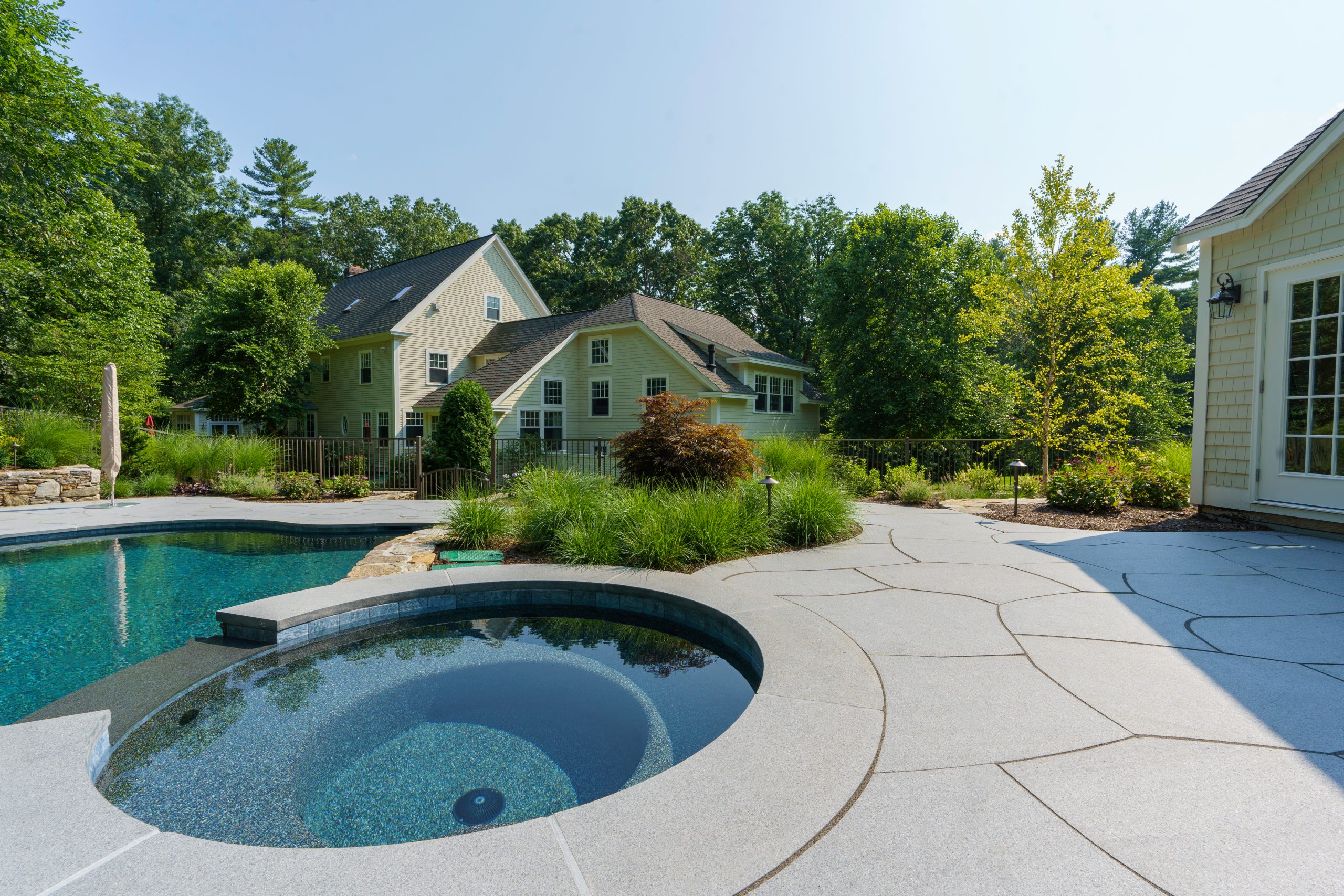 Aura Blue Mist Irregular Pattern